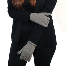 Womens | 9in Cashmere Glove | Medium Grey
