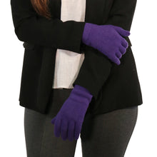 Womens | 9in Cashmere Glove | UVA Violet
