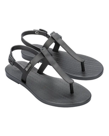 Womens | Sun Ventura Metallic Sandal | Graphite