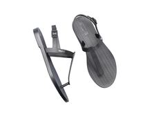 Womens | Sun Ventura Metallic Sandal | Graphite