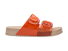 Womens | Cozy Slide | Beige/Orange