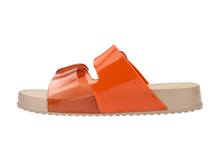 Womens | Cozy Slide | Beige/Orange