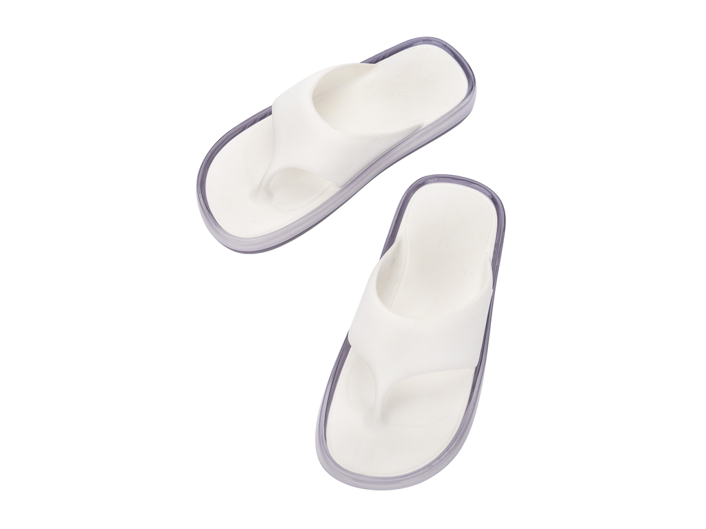 Womens | Float Flip Flop | White/Clear
