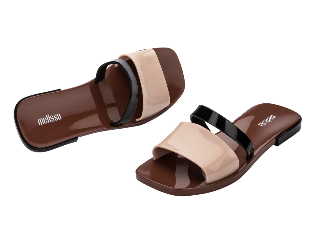 Womens | Ivy II Slide | Brown/Beige