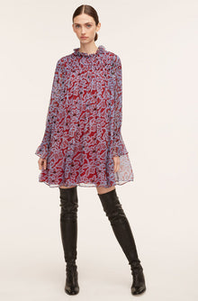 Vera Fleur Chiffon Smocked Dress | Vera Fleur Cherry Combo