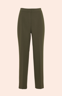 Stretch Crepe Erin Pant | Olive