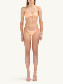 Mia String Bikini Bottom | Peach