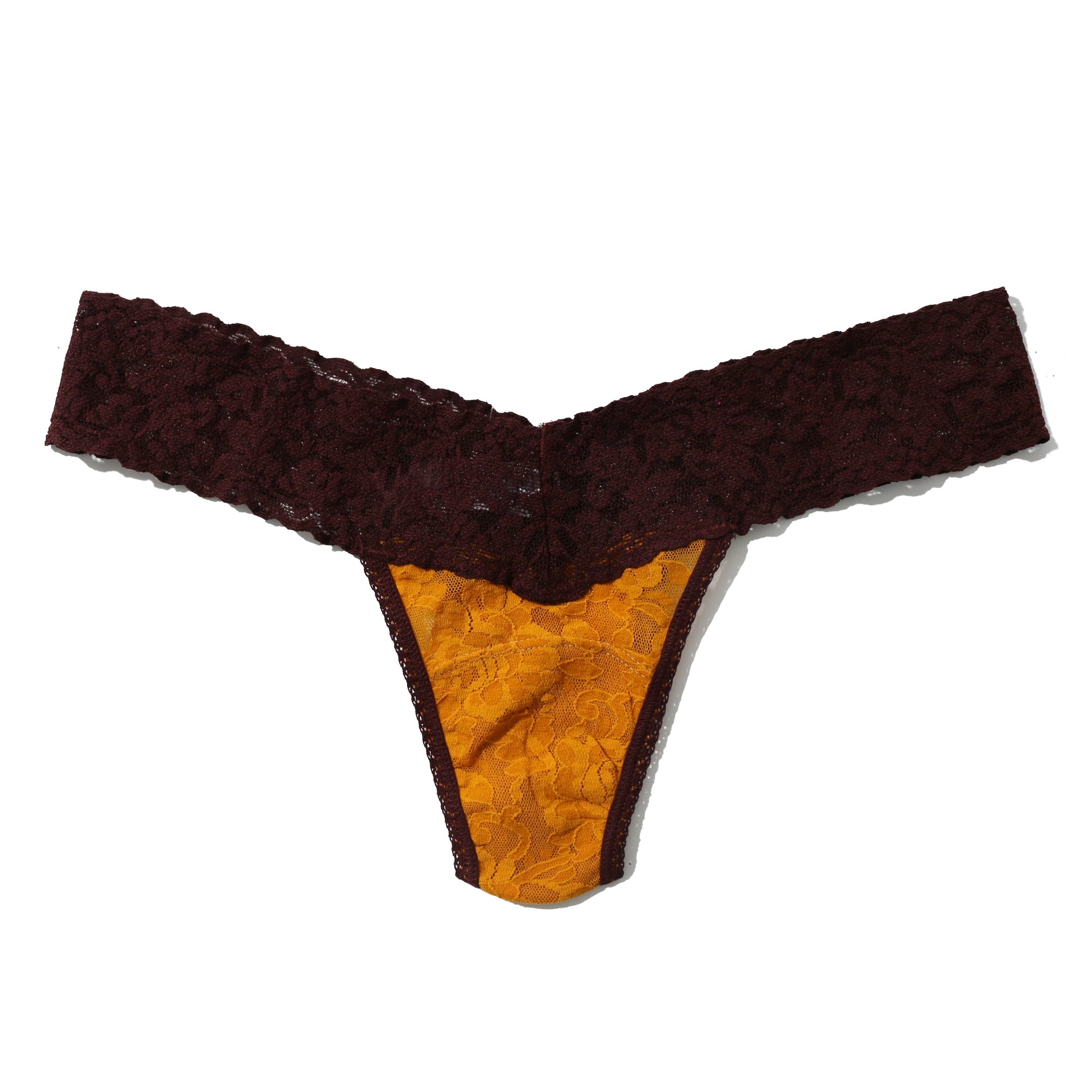 Signature Lace Low Rise Thong | Spay x Hicr