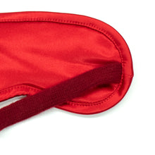 Womens | Cashmere Eyemask | Ashton Red
