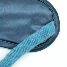 Womens | Cashmere Eyemask | Belafonte Blue