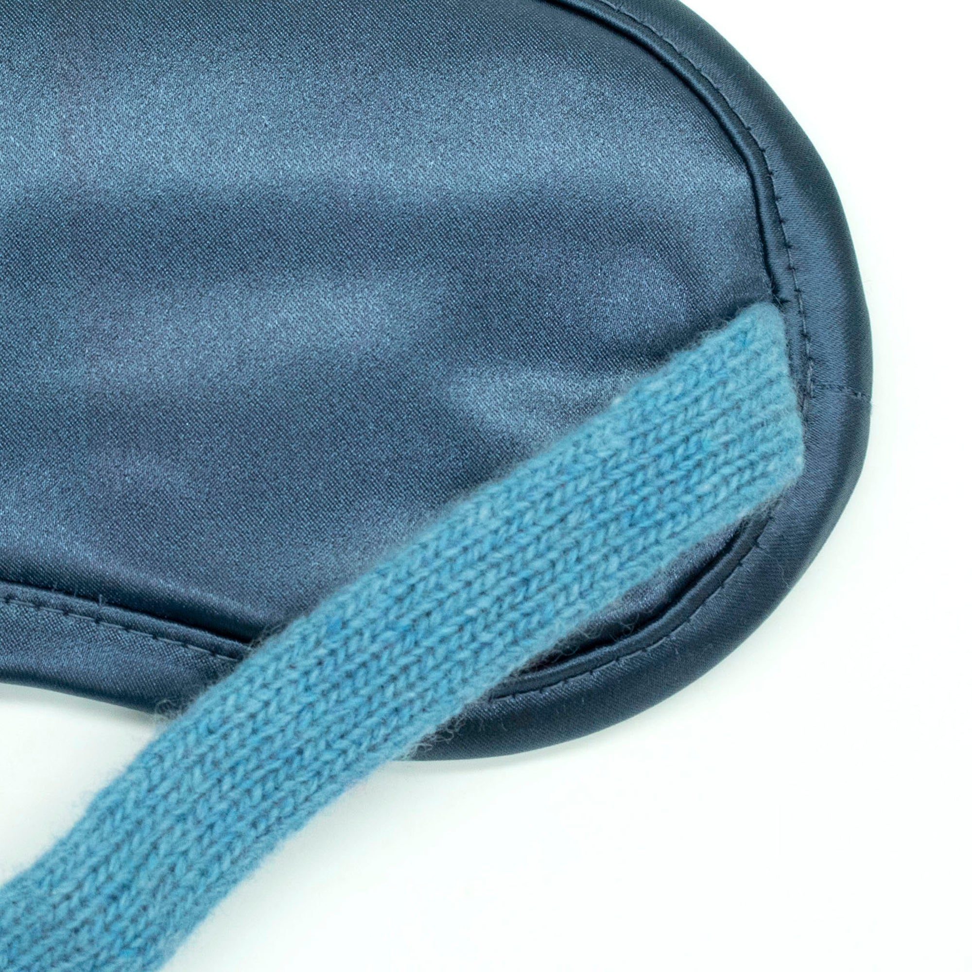 Womens | Cashmere Eyemask | Belafonte Blue