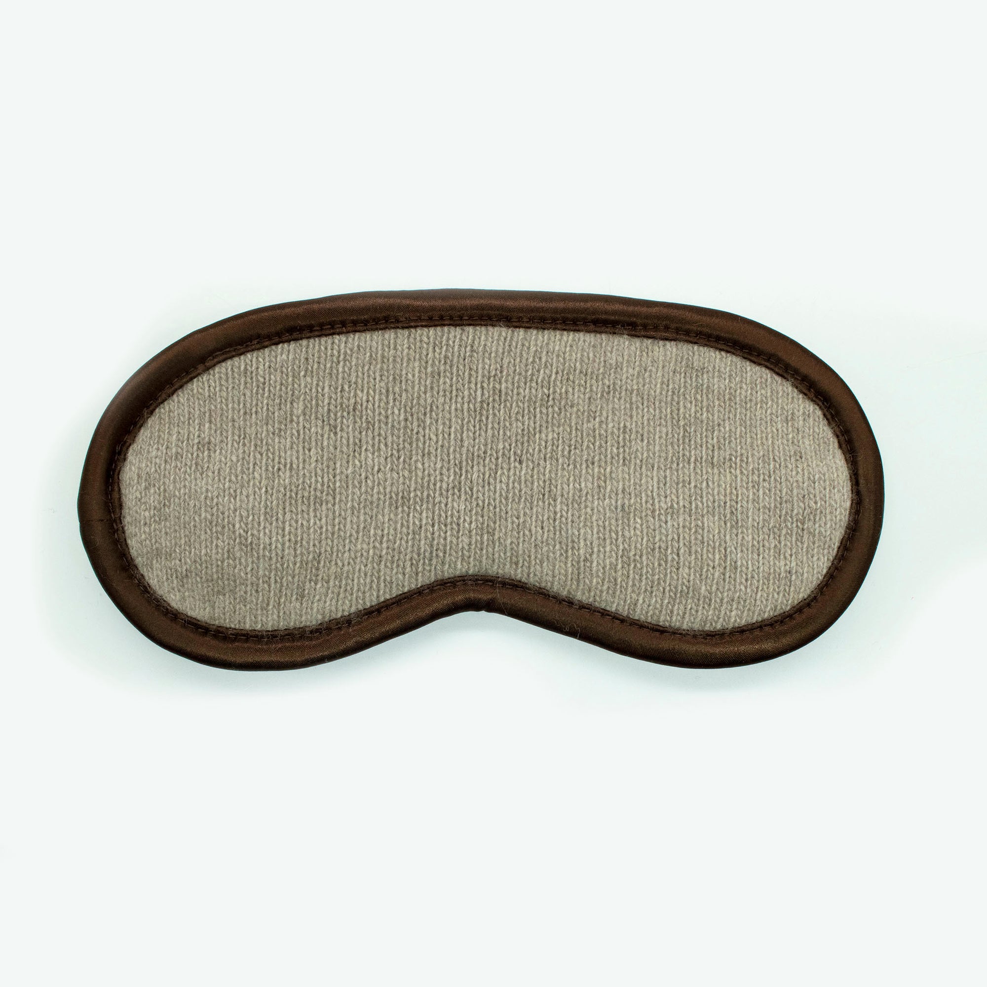 Womens | Cashmere Eyemask | Nile Brown