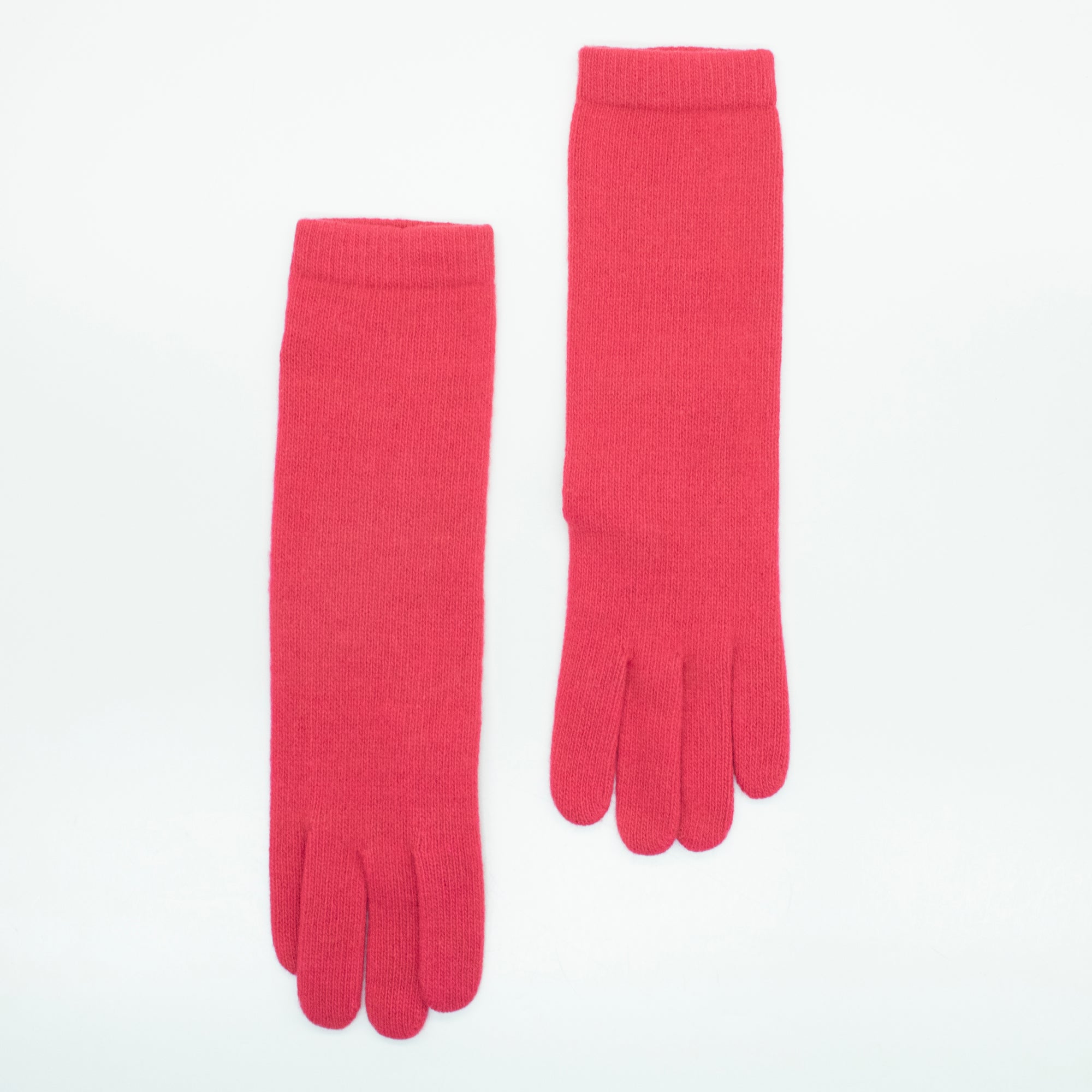 Womens | 13in Cashmere Gloves | Sugar Coral