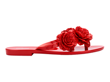 Womens | Harmonic Springtime Flip Flop | Red