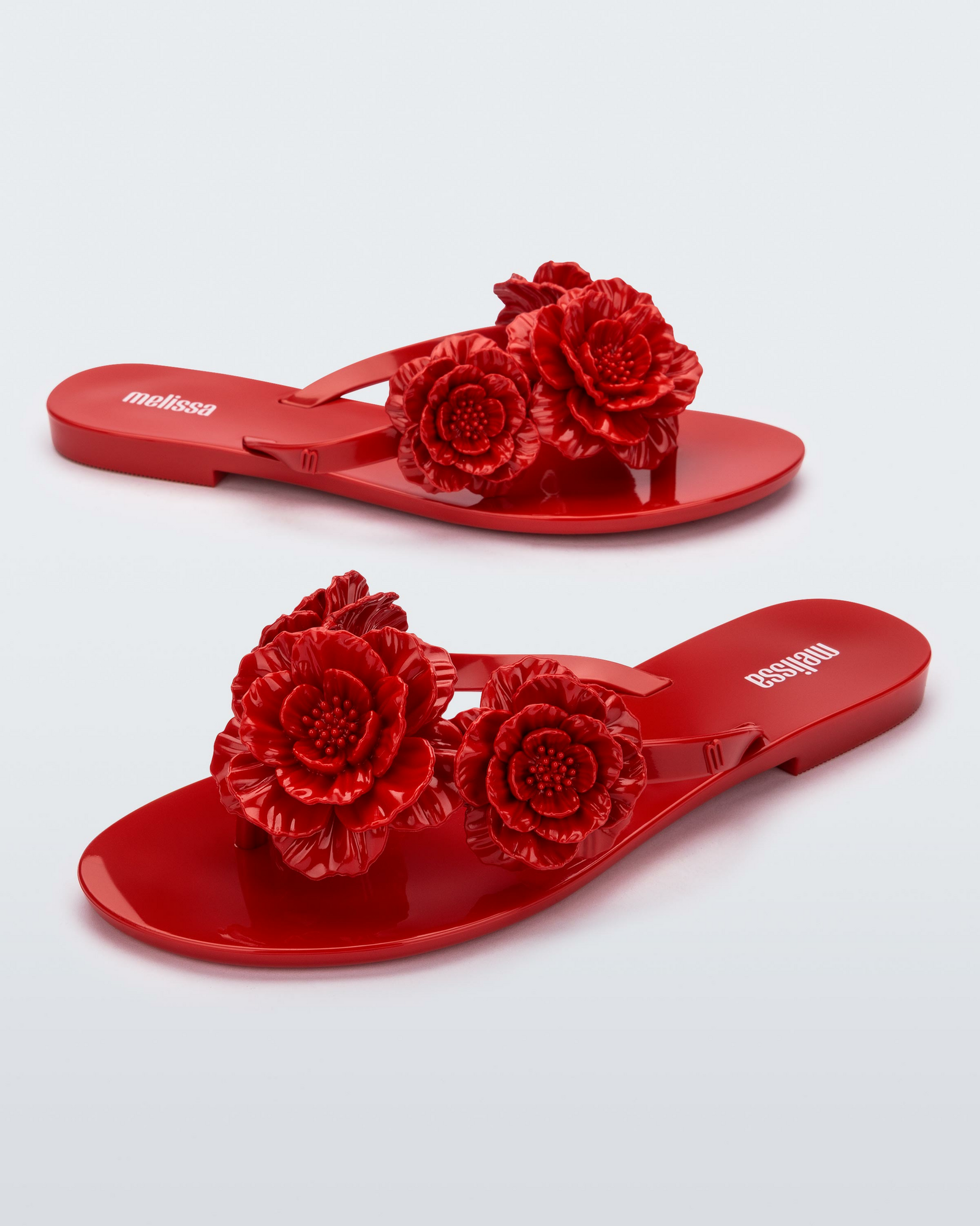 Womens | Harmonic Springtime Flip Flop | Red