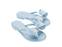 Womens | Slim V Flip Flop | Blue/Glitter Blue