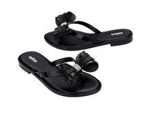 Womens | Slim V Flip Flop | Black