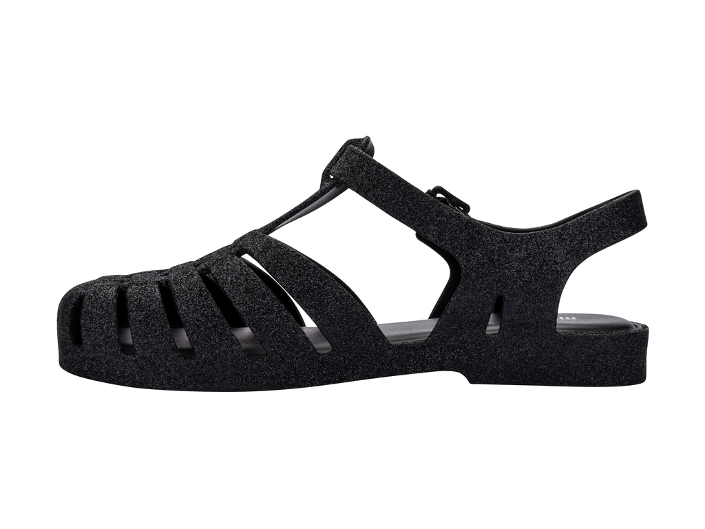 Womens | Possession Glitter Sandal | Glitter Black