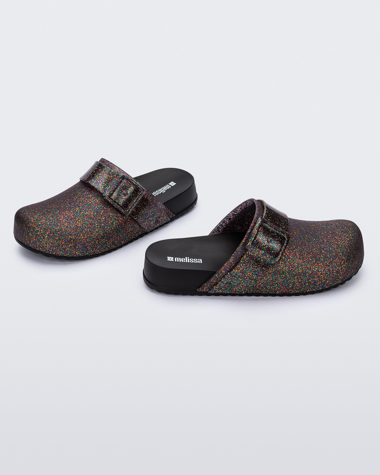 Womens | Cozy Clog | Mixed Glitter Glass