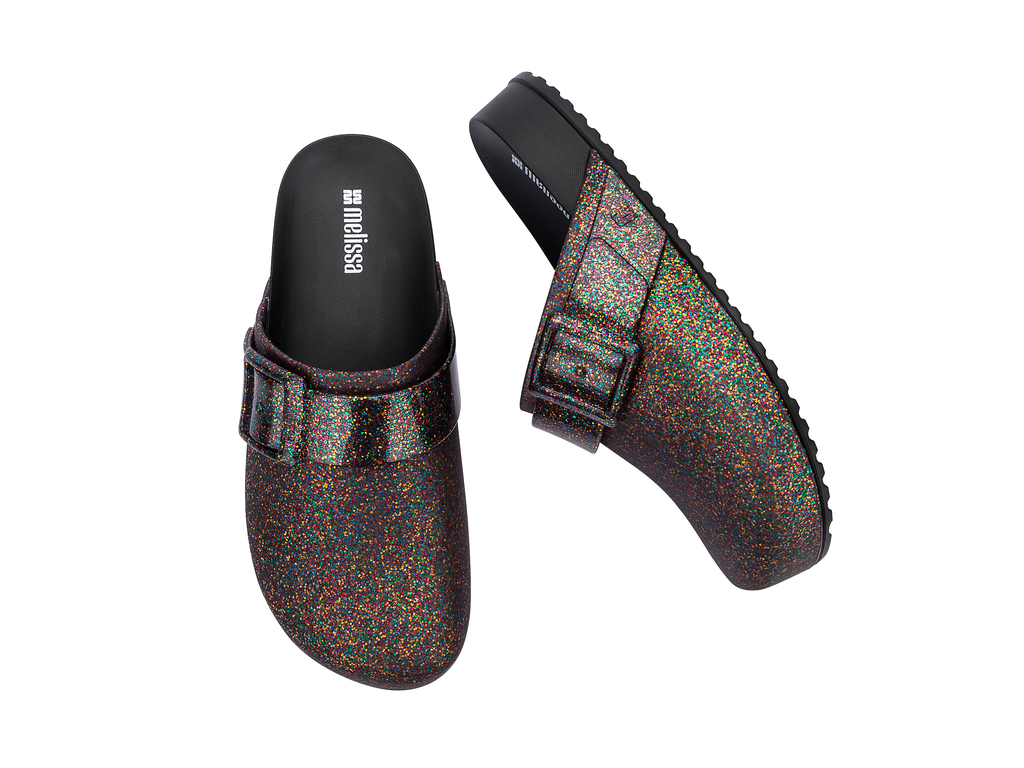 Womens | Cozy Clog | Mixed Glitter Glass