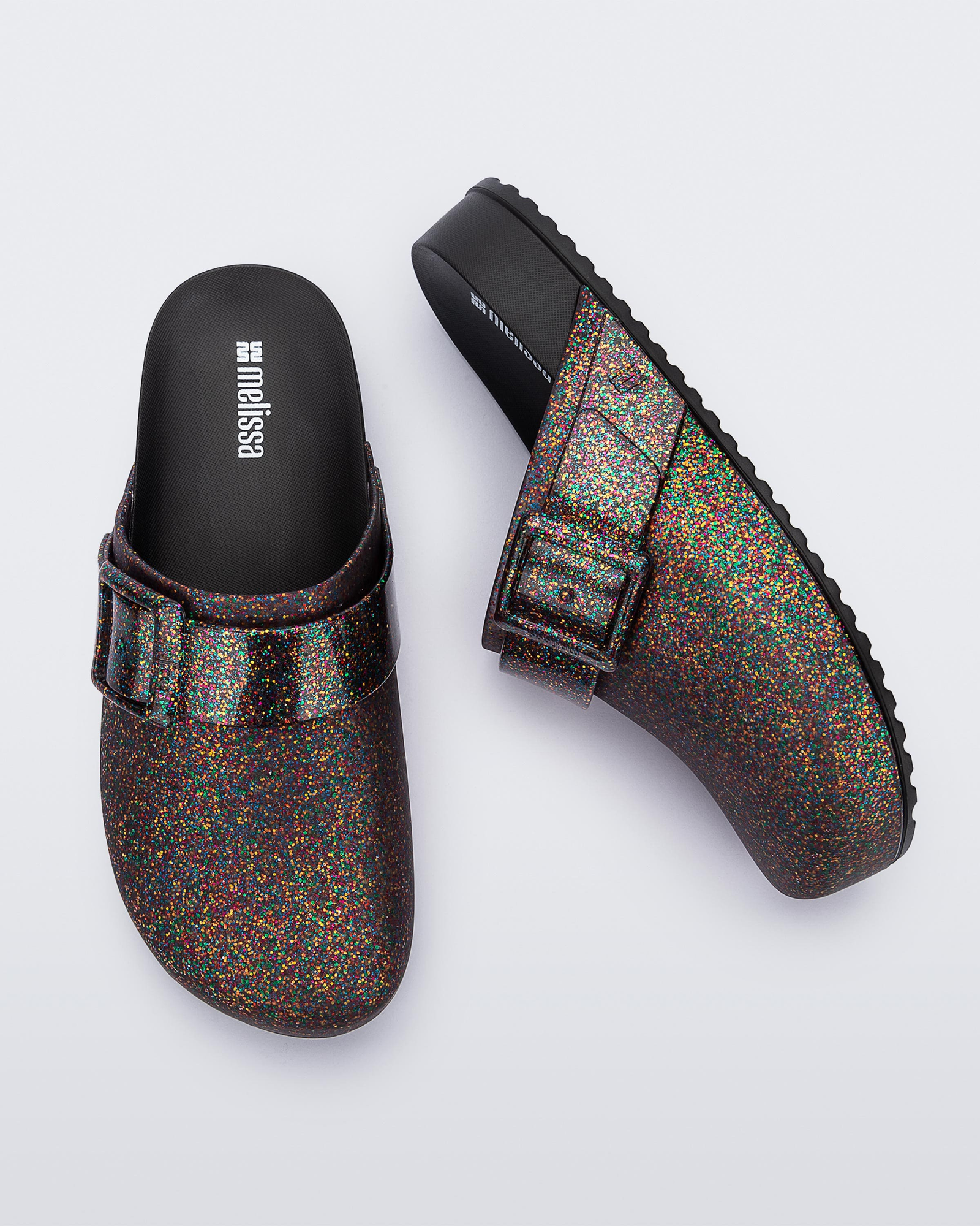 Womens | Cozy Clog | Mixed Glitter Glass