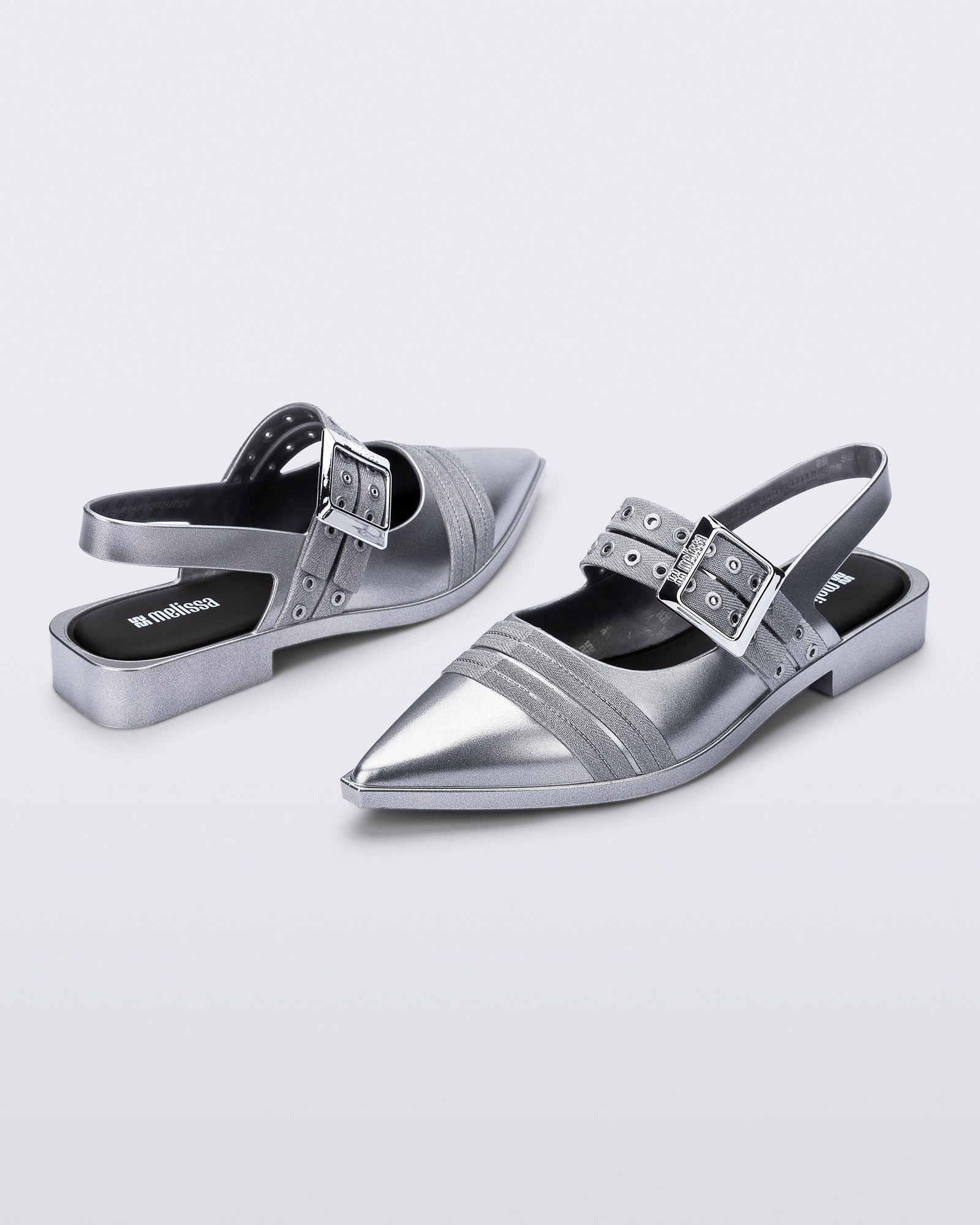 Womens | Ladylike Ballerina | Silver/Black