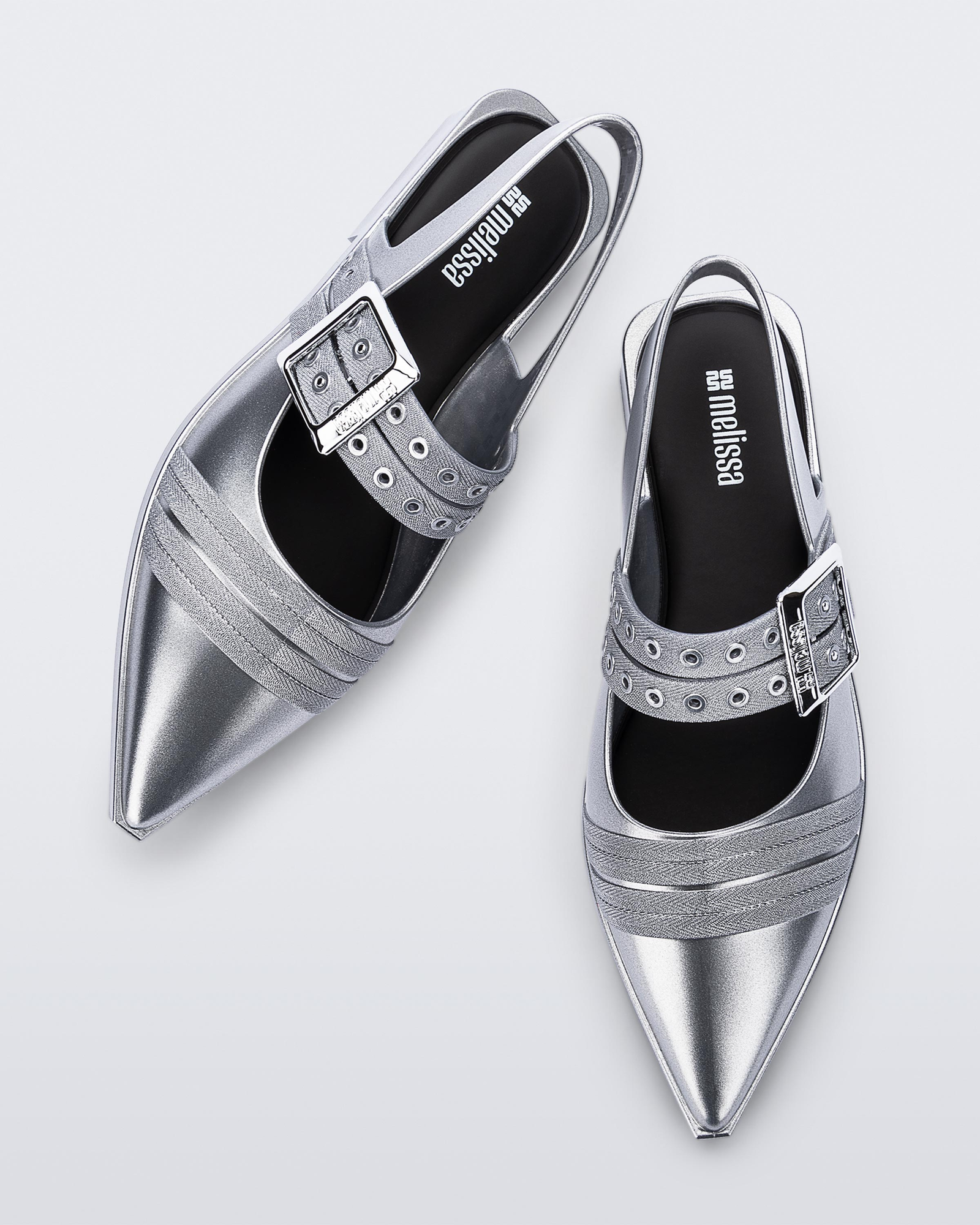 Womens | Ladylike Ballerina | Silver/Black