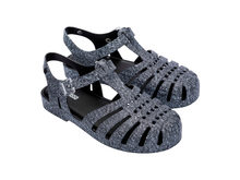 Womens | Possession Print Denim Sandal | Black Jeans