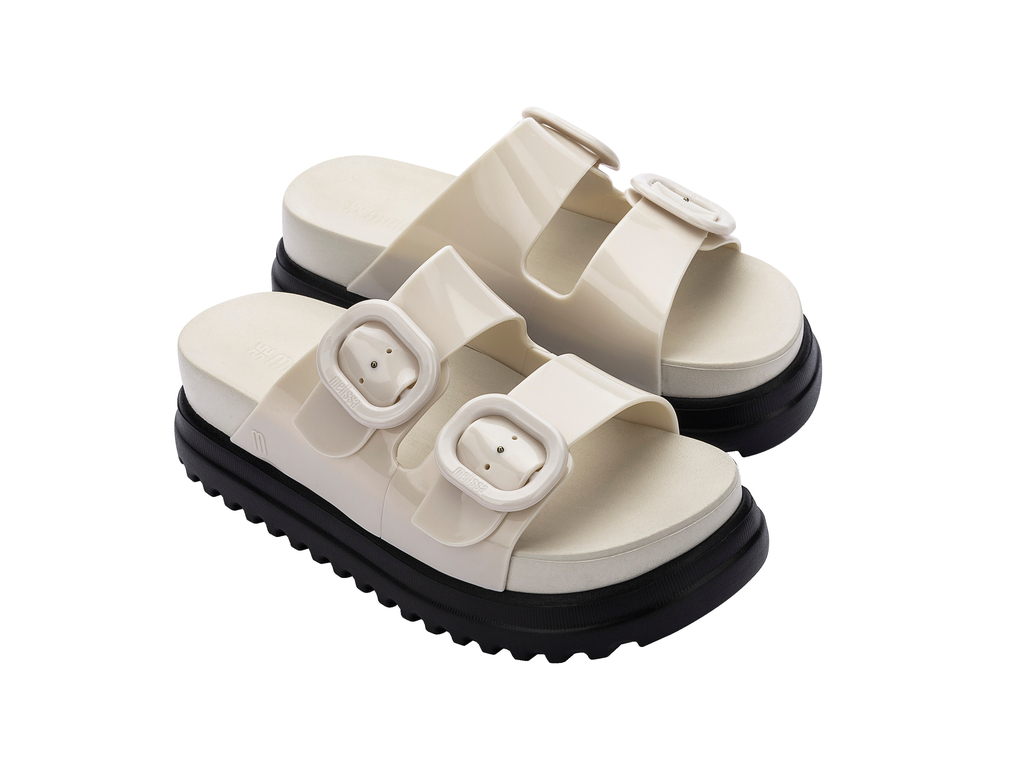 Womens | Cozy Platform | Black/Beige