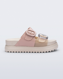 Womens | Cozy Platform | Beige/Pink