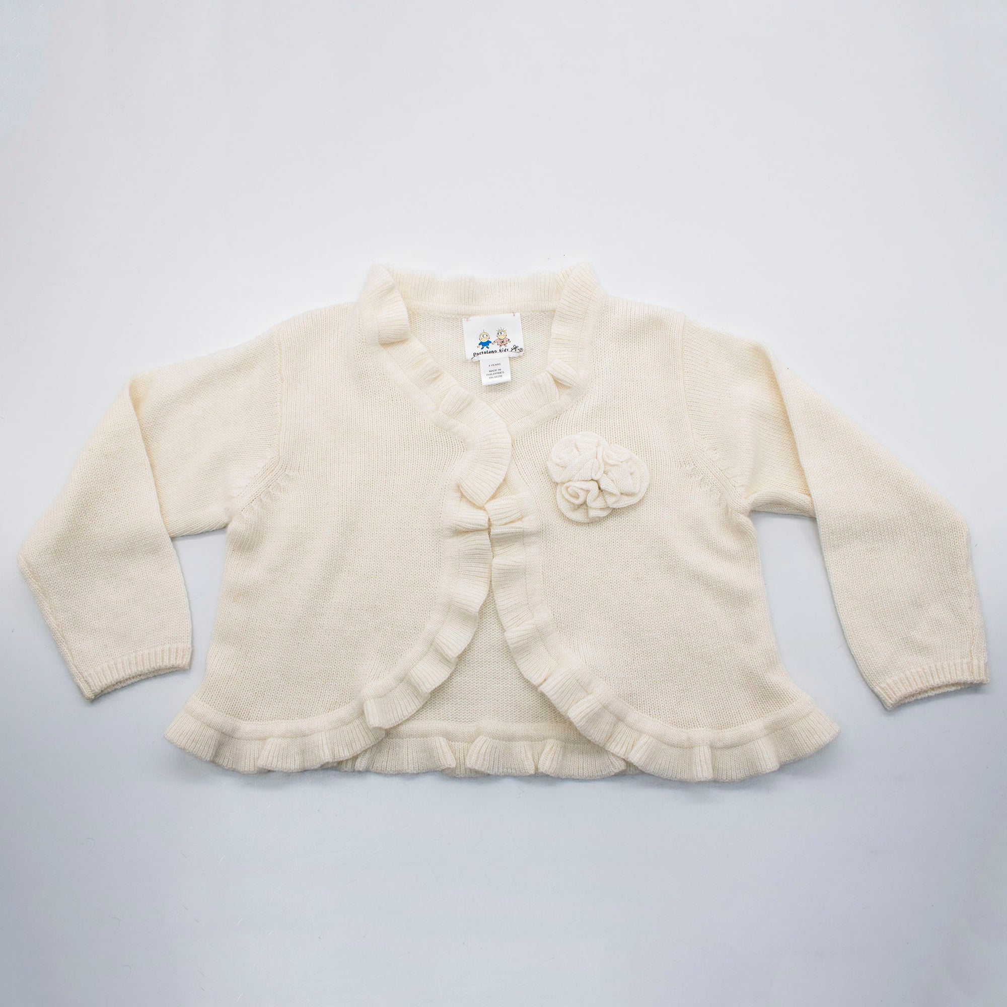 Kids | Open Cardigan | Snow White