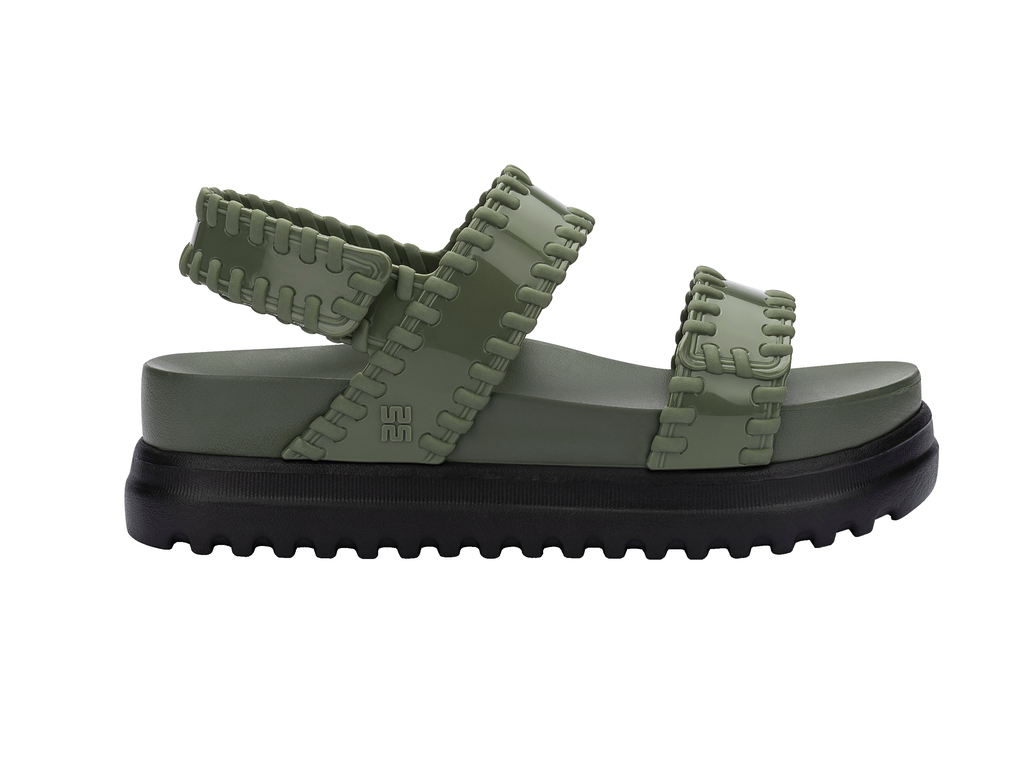 Womens | Dune Platform | Black/Green