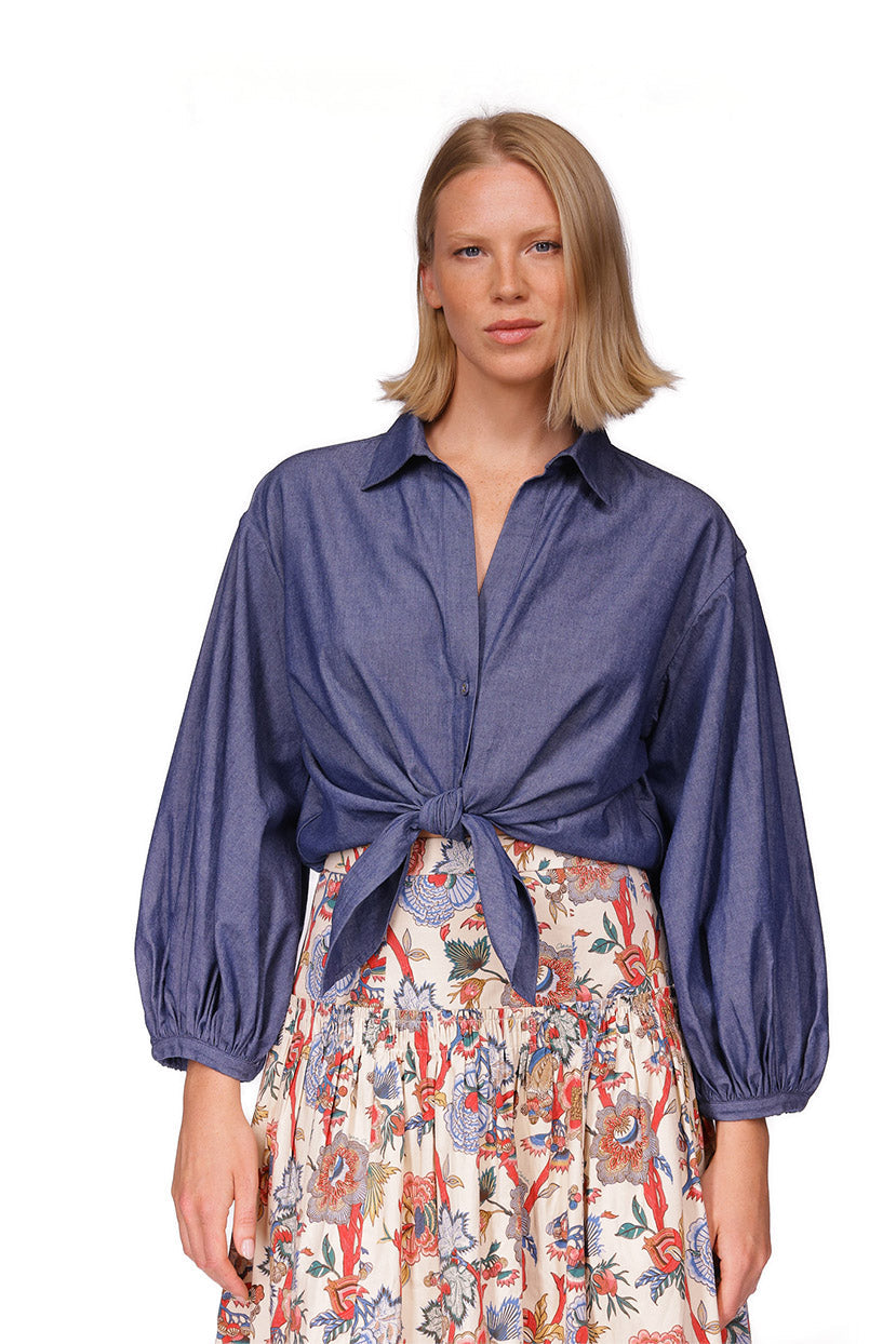 Rumson Top | Chambray