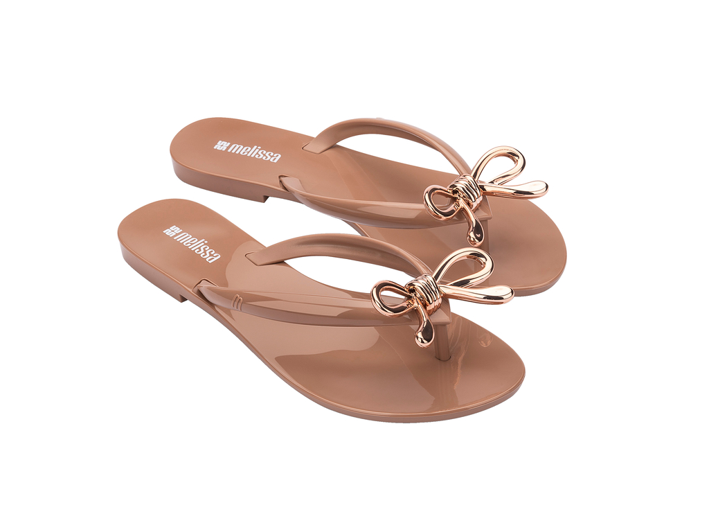 Womens | Harmonic Iris Flip Flop | Brown
