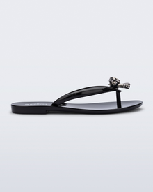 Womens | Harmonic Iris Flip Flop | Black/Silver