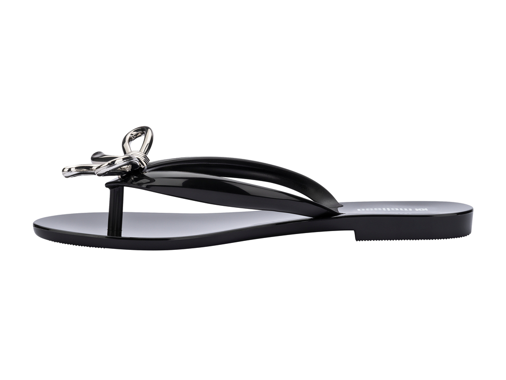Womens | Harmonic Iris Flip Flop | Black/Silver