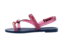 Womens | Iris Sandal | Blue/Red