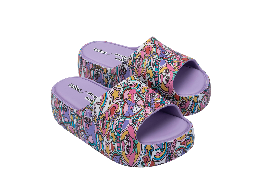 Womens | Free and Hello Kitty And Friends Platform | Lilac/Yellow
