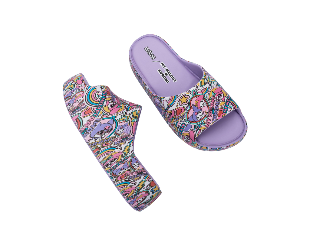 Womens | Free and Hello Kitty And Friends Platform | Lilac/Yellow