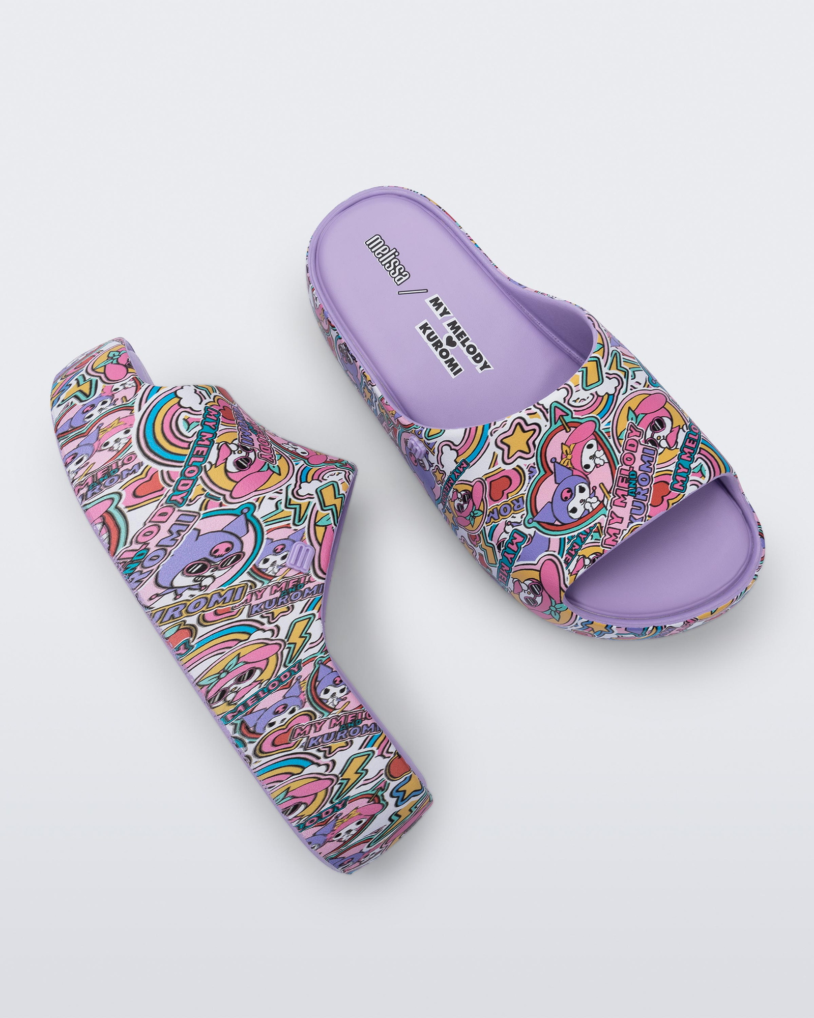 Womens | Free and Hello Kitty And Friends Platform | Lilac/Yellow