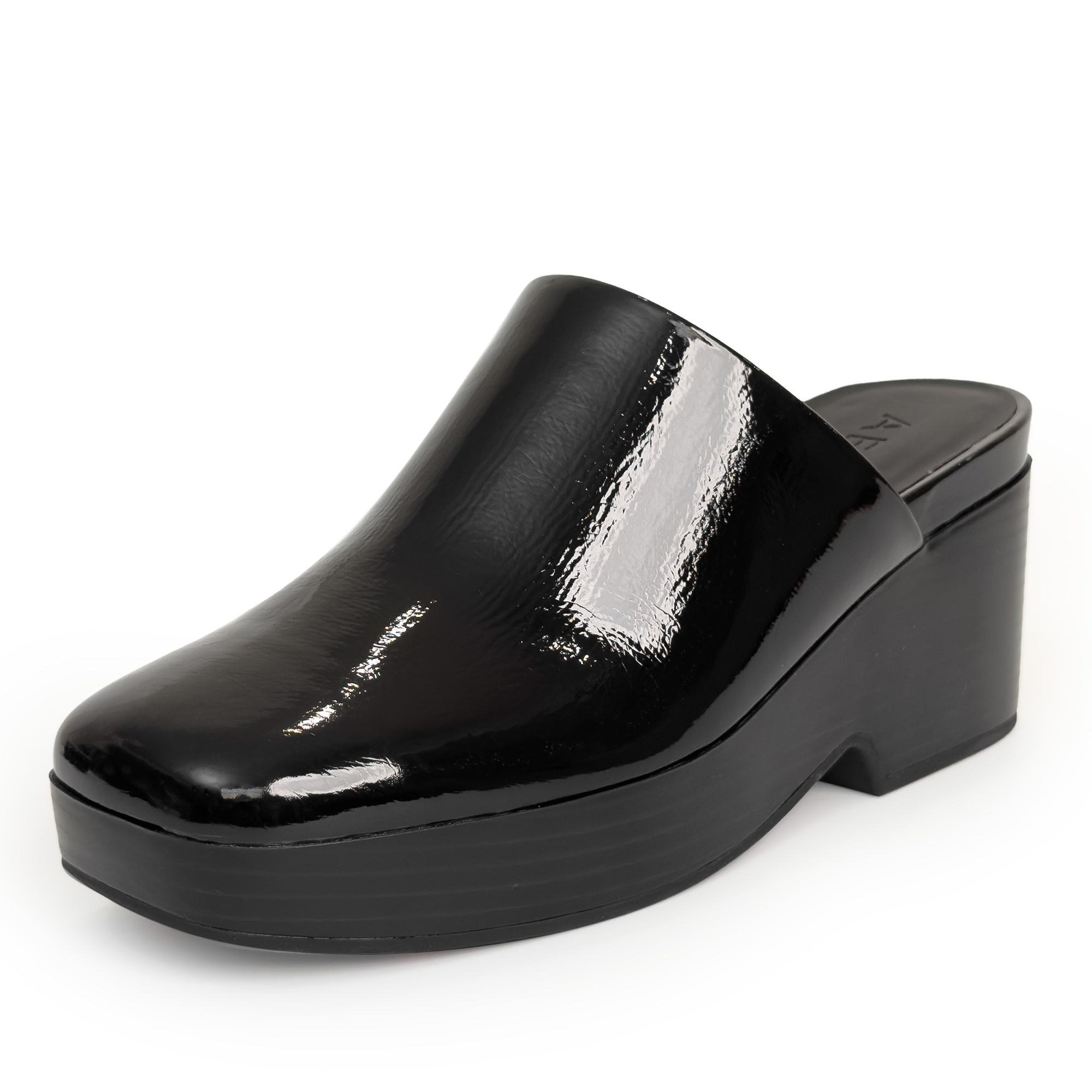 Chata | Black Patent Faux Leather
