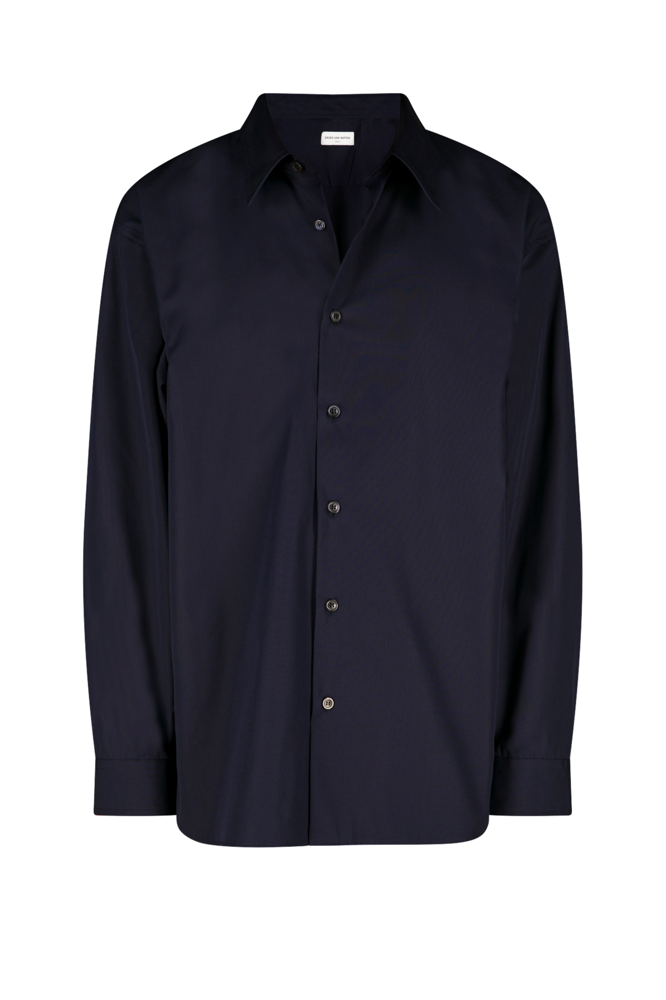 DRIES VAN NOTEN Men's Croom Navy Shirt