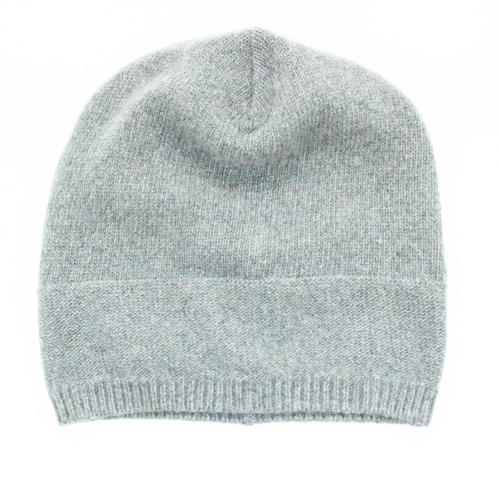 Unisex | Cashmere Slouchy Hat | Light Grey
