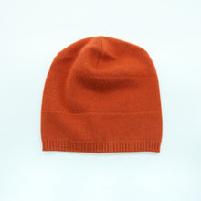 Unisex | Cashmere Slouchy Hat | Rust