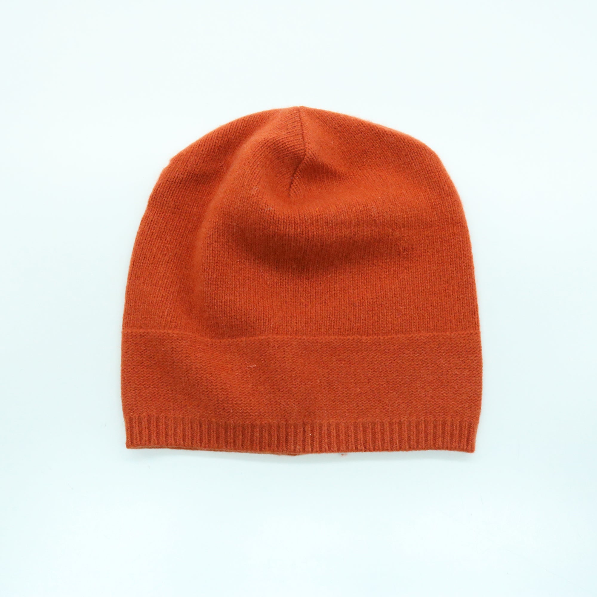 Unisex | Cashmere Slouchy Hat | Rust