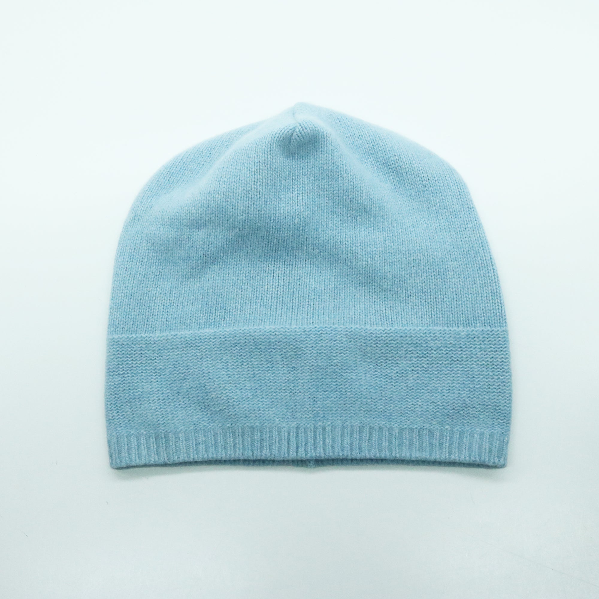 Unisex | Cashmere Slouchy Hat | Baby Blue