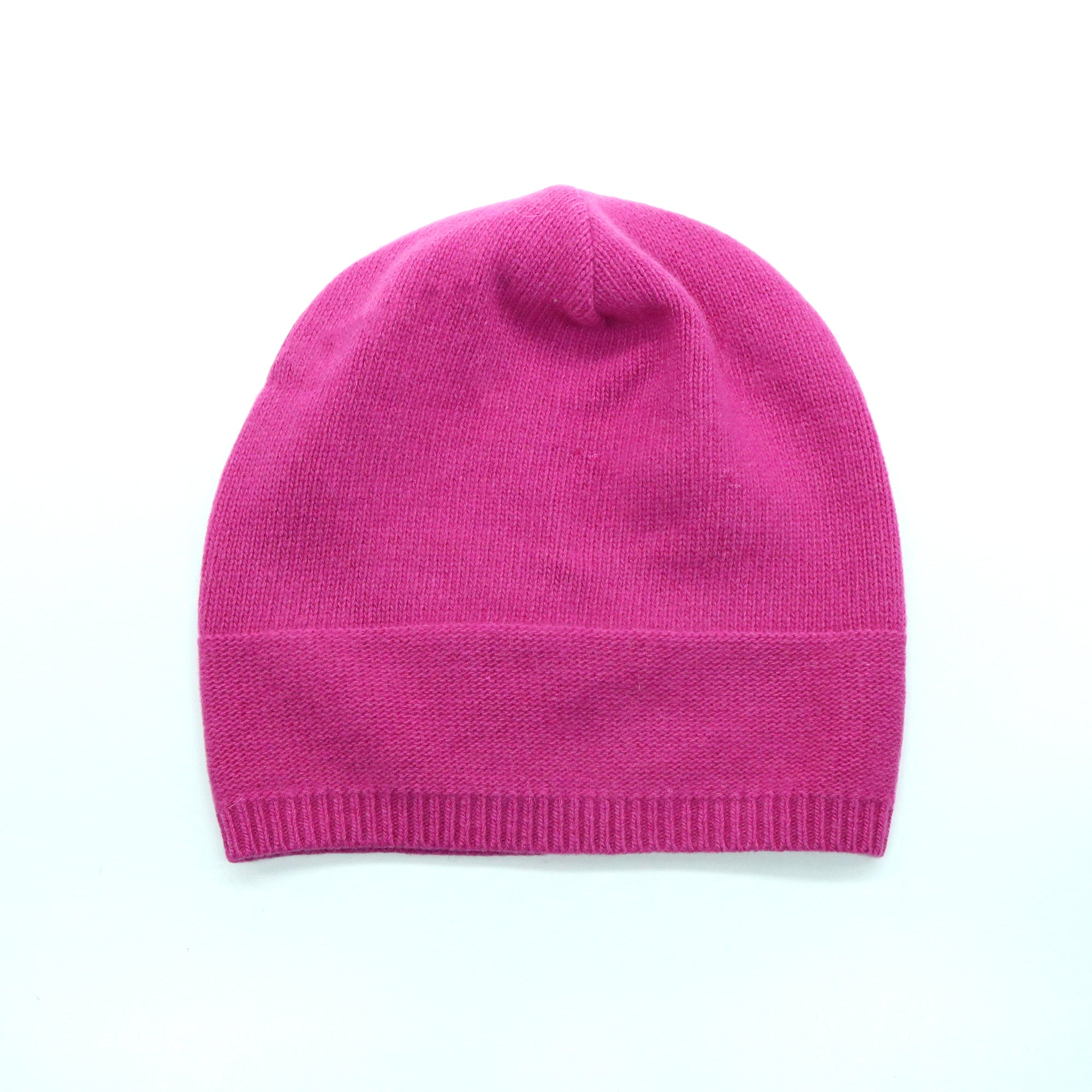 Unisex | Cashmere Slouchy Hat | Very Berry