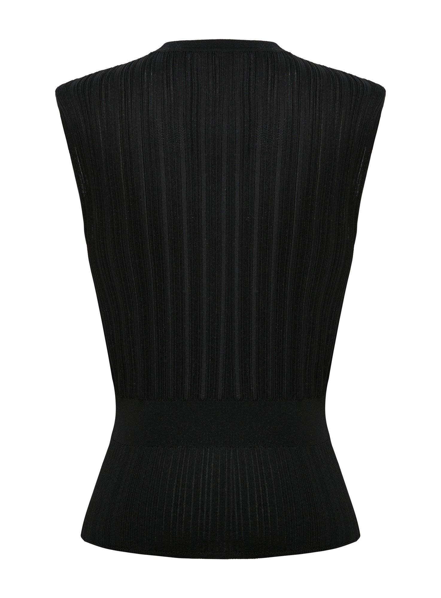 Sleeveless Top | Black