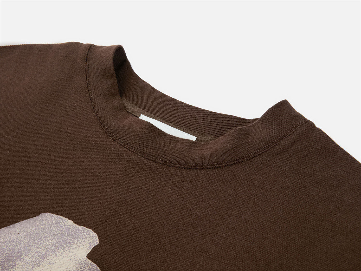 Long-Staple Cotton Sweatshirt | Brown