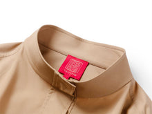 Silk Wool Trench Coat | Khaki